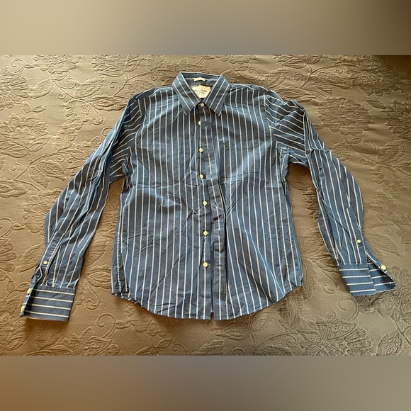 Lot of 10 Abercrombie & Fitch button down long sleeved shirts - Picture 6 of 11